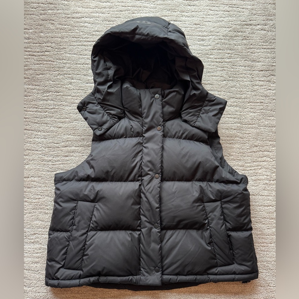 Lululemon Wunderpuff Cropped Vest - Black